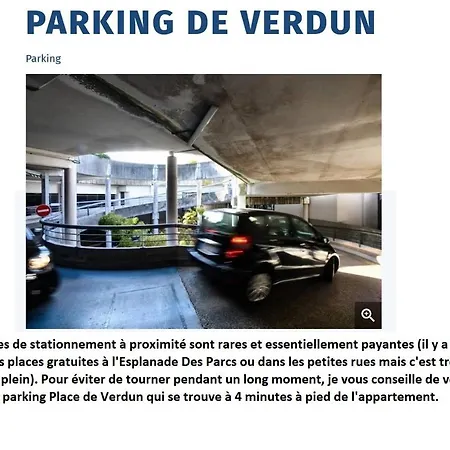 L'oasis Marin Meublé, Lumineux Et Cosy à 1min à Pied Du Marché Dans L'hyper Centre De Avec Tv Et Wifi *